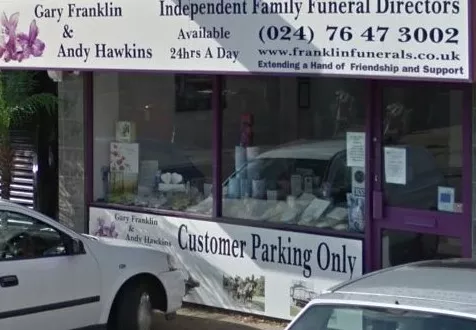 Franklin Hawkins Funeral Directors Coventry Branch