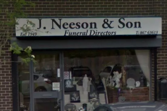 J Neeson Son Funeral Directors Memorial Co
