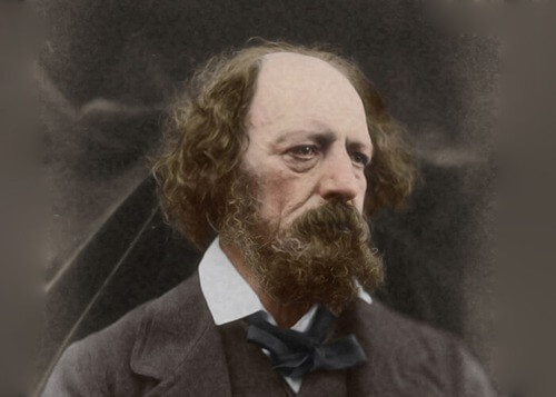 Poet Alfred Lord Tennyson 2
